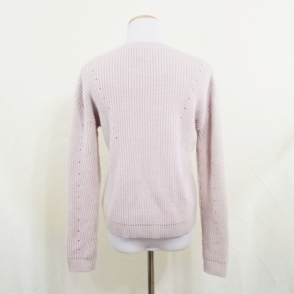 Velvet Graham & Spencer Dusty Rose Pink Sweater XS - Picture 2 of 5